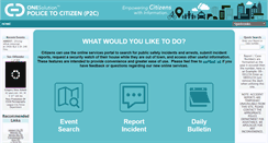 Desktop Screenshot of p2c.lcpd.com