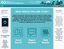 Tablet Screenshot of p2c.lcpd.com